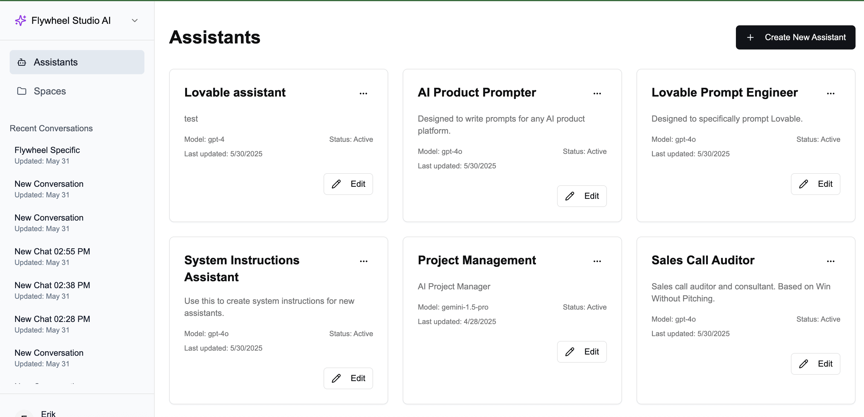 Somara platform dashboard screenshot